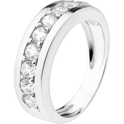 Diadema K White Sterling Silver Ring - Love Jewelry Collection Diadema K White Sterling Silver Ring - Love Jewelry Collection