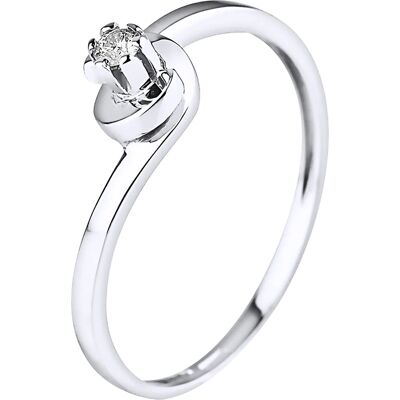 Diadema Model 0040 Cts Diamond Solitaire White Gold - Ring Diadema Model 0040 Cts Diamond Solitaire White Gold - Ring