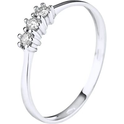 Diadema TRILOGIE Diamantring - Witgoud - Maten 48-60 Diadema TRILOGIE Diamantring - Witgoud - Maten 48-60