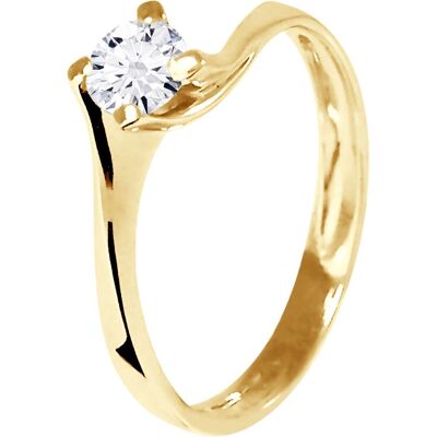 Diadema O 1/2 Diamant Solitairering - Sieraden Diadema O 1/2 Diamant Solitairering - Sieraden