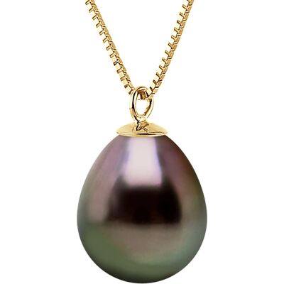 Diadema Dames - Ketting - Tahiti Parel - Geel Goud - Natuurlijk - One Size Diadema Dames - Ketting - Tahiti Parel - Geel Goud - Natuurlijk - One Size