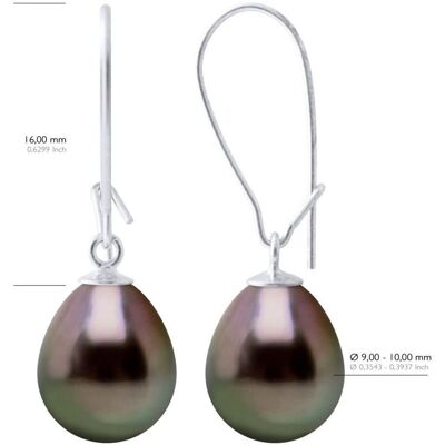 Ateliers Saint Germain White Tahiti Pearl Earrings - Cultured Pearls - 9-10mm - White Gold - One Size Ateliers Saint Germain White Tahiti Pearl Earrings - Cultured Pearls - 9-10mm - White Gold - One Size