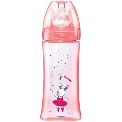 Dodie Biberon Rose 330ml - Biberon pour bébé - Publicité Dodie Biberon Rose 330ml - Biberon pour bébé - Publicité