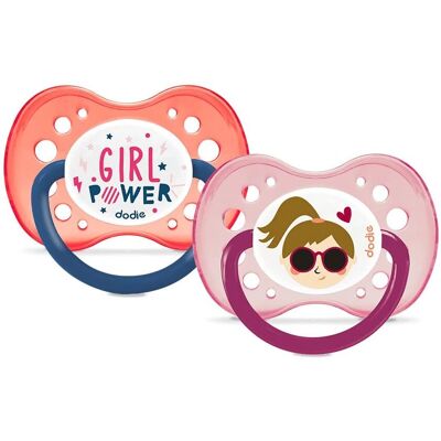 Sucette anatomique en silicone Dodie - Plus de 18 mois - Animaux mignons - Publicité Sucette anatomique en silicone Dodie - Plus de 18 mois - Animaux mignons - Publicité