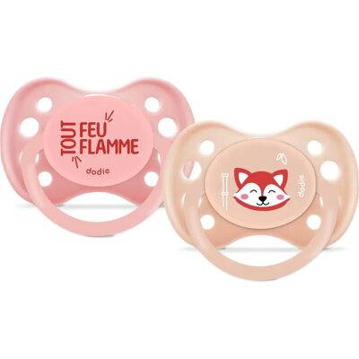 Szczegółowa smoczka Panda Dodie - 6M+ Szczegółowa smoczka Panda Dodie - 6M+