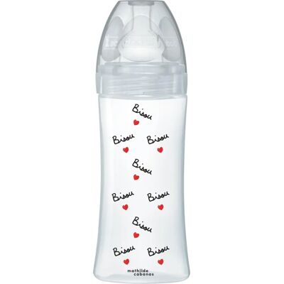 Dodie Mathilde Cabanas Butelka dla niemowląt - 6M+ 330ml Dodie Mathilde Cabanas Butelka dla niemowląt - 6M+ 330ml