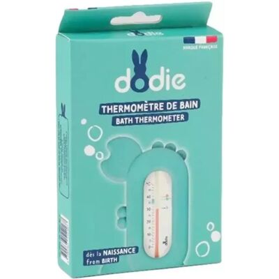 Thermomètre de bain Dodie pour bébé - Forme de crabe - Sûr et précis - Publicité Thermomètre de bain Dodie pour bébé - Forme de crabe - Sûr et précis - Publicité