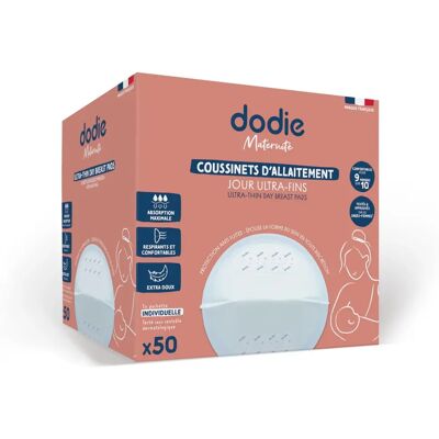 Absorventes de Amamentação Ultra Finos Dodie - 50 unid. Absorventes de Amamentação Ultra Finos Dodie - 50 unid.