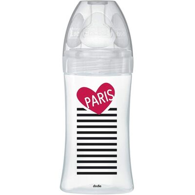 Biberon en Verre Dodie Sensation+ 270 ml Paris Biberon en Verre Dodie Sensation+ 270 ml Paris