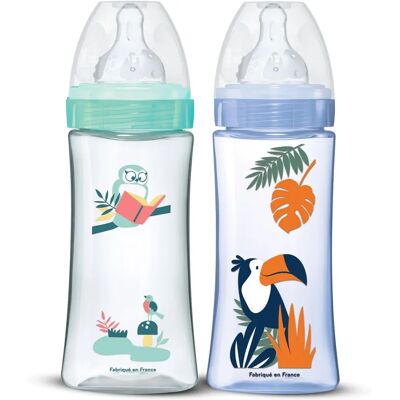 Butele Dodie Niebieskie - Anti-kolkowe 330ml, 2 szt. Butele Dodie Niebieskie - Anti-kolkowe 330ml, 2 szt.
