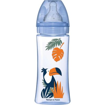 Butelka dla niemowląt Dodie Initiation+ 330ml Niebieska - Butelka niemowlęca Butelka dla niemowląt Dodie Initiation+ 330ml Niebieska - Butelka niemowlęca