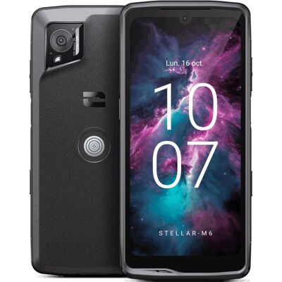 Crosscall Stellar M6 - Smartphone 5G robuste Dual-SIM Android 14 - Noir - Publicité Crosscall Stellar M6 - Smartphone 5G robuste Dual-SIM Android 14 - Noir - Publicité