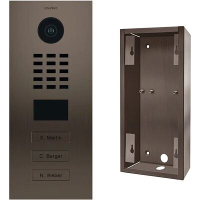 Doorbird D2103bv - Timbres IP y Videointerfono - Bronce Doorbird D2103bv - Timbres IP y Videointerfono - Bronce