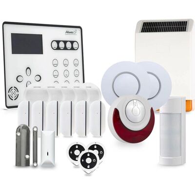Atlantic'S Ateos - Kit Allarme Casa - Wireless GSM Atlantic'S Ateos - Kit Allarme Casa - Wireless GSM