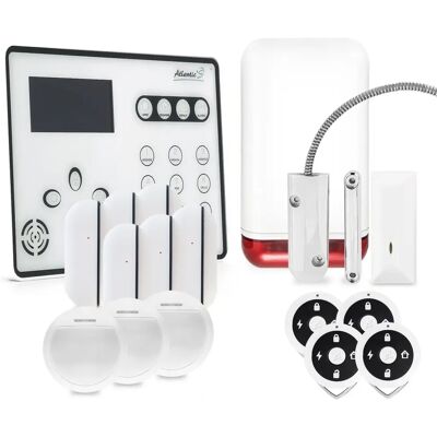 Kit di Allarme GSM Wireless Atlantic'S - Sistema di Sicurezza Domestica Kit di Allarme GSM Wireless Atlantic'S - Sistema di Sicurezza Domestica