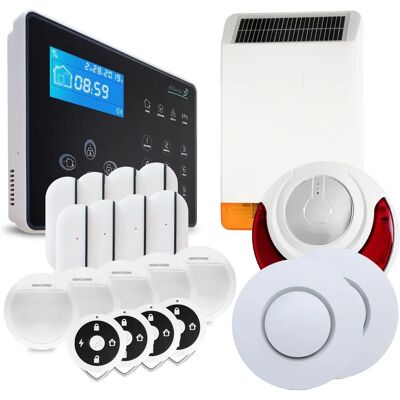 Kit de alarma doméstica inalámbrica Atlantic Neos - Sistema de seguridad Kit de alarma doméstica inalámbrica Atlantic Neos - Sistema de seguridad