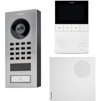 Kit de Videoportero DoorBird D1101V - HD, Wi-Fi, Monitor Kit de Videoportero DoorBird D1101V - HD, Wi-Fi, Monitor