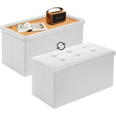 Todeco Pufa do Przechowywania - Obrotowa Pokrywa, 80L Todeco Pufa do Przechowywania - Obrotowa Pokrywa, 80L