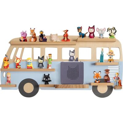 Étagère Murale Todeco pour Toniebox - 20-25 Figures - Publicité Étagère Murale Todeco pour Toniebox - 20-25 Figures - Publicité