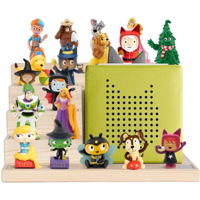 Étagère Magnétique Todeco pour Toniebox & Tonies - 15-20 Figures - Publicité Étagère Magnétique Todeco pour Toniebox & Tonies - 15-20 Figures - Publicité