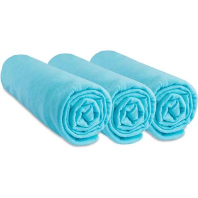 Easy Dort Turchese Baumwoll-Jersey Bettwäsche-Set Easy Dort Turchese Baumwoll-Jersey Bettwäsche-Set
