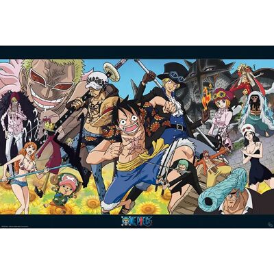 Abystyle One Piece - Dressrosa Plakat - Wanddekoration Abystyle One Piece - Dressrosa Plakat - Wanddekoration