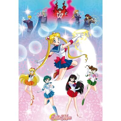 Sailor Moon Poster - Månskenets Kraft - 91,5x61 cm Sailor Moon Poster - Månskenets Kraft - 91,5x61 cm