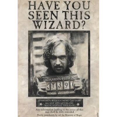 Affiche Harry Potter Sirius Black - 61x91,5cm Affiche Harry Potter Sirius Black - 61x91,5cm