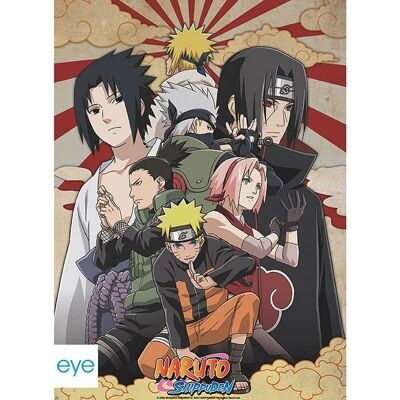 ABYstyle Naruto Shippuden Poster - 52x38cm - Lizenzierter Naruto Fanartikel ABYstyle Naruto Shippuden Poster - 52x38cm - Lizenzierter Naruto Fanartikel