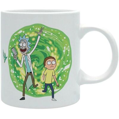 ABYstyle Rick and Morty Mok - 320ml - Multicolor - Officiële Licentie ABYstyle Rick and Morty Mok - 320ml - Multicolor - Officiële Licentie