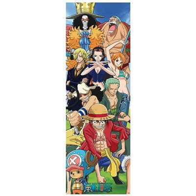 Straw Hat Crew Poster - 53x158cm - Officieel One Piece Merchandise Straw Hat Crew Poster - 53x158cm - Officieel One Piece Merchandise