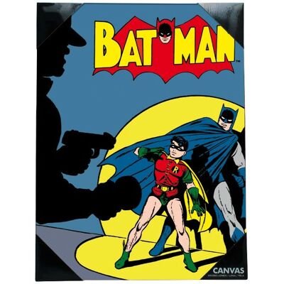 Toile Vintage Batman ABYstyle - Art Mural - Publicité Toile Vintage Batman ABYstyle - Art Mural - Publicité