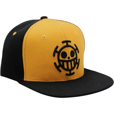 ABYstyle Trafalgar Cap - Einheitsgröße - Schwarz & Gelb - One Piece ABYstyle Trafalgar Cap - Einheitsgröße - Schwarz & Gelb - One Piece