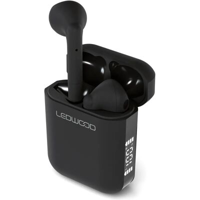 LEDWOOD Apollo S Headset - True Wireless Stereo - In-ear - Svart LEDWOOD Apollo S Headset - True Wireless Stereo - In-ear - Svart