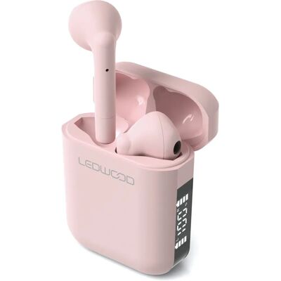 LEDWOOD Apollo S Huvudtelefon - True Wireless Stereo - Rosa - Huvudtelefon LEDWOOD Apollo S Huvudtelefon - True Wireless Stereo - Rosa - Huvudtelefon