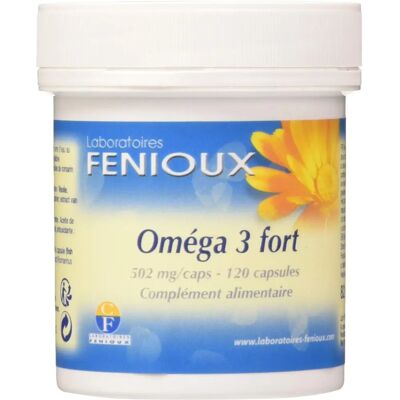 Omega 3 Forte de Fenioux - 120 perlas de aceite de pescado Omega 3 Forte de Fenioux - 120 perlas de aceite de pescado