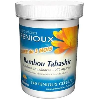 Fenioux Bambú De Tabasir 540 Cápsulas - Suplemento Alimentar Fenioux Bambú De Tabasir 540 Cápsulas - Suplemento Alimentar