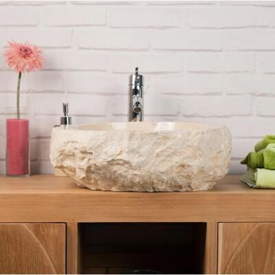 Wanda Collection - Lavabo de Mármol - Baño - 35-45cm Wanda Collection - Lavabo de Mármol - Baño - 35-45cm