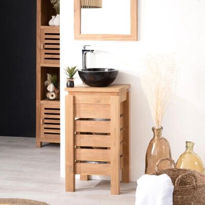 Wanda Collection - Mueble baño de teca - 40cm - Marrón Wanda Collection - Mueble baño de teca - 40cm - Marrón