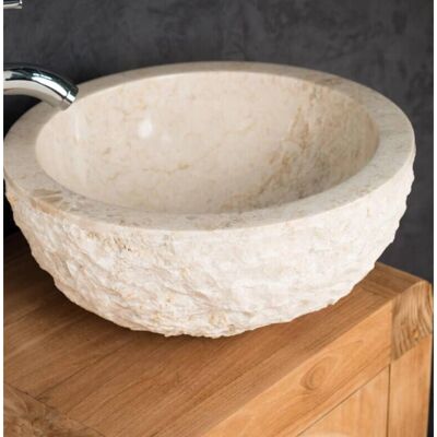 Wanda Collection - Lavabo de mármol 35cm - Crema Wanda Collection - Lavabo de mármol 35cm - Crema
