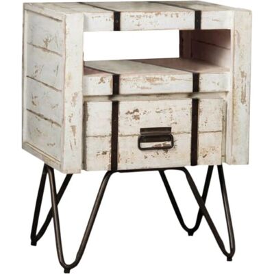 Mueble de baño blanco Mindi WANDA COLLECTION Mueble de baño blanco Mindi WANDA COLLECTION