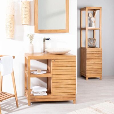 Wanda Collection - Armario de baño de teca - 80cm Wanda Collection - Armario de baño de teca - 80cm