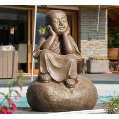 Wanda Collection - Estatua monje shaolín 80cm - Decoración jardín Wanda Collection - Estatua monje shaolín 80cm - Decoración jardín