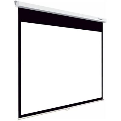Écran de projection Lumene Plazza HD 240 V (4:3) - Publicité Écran de projection Lumene Plazza HD 240 V (4:3) - Publicité