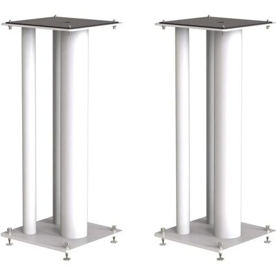 Support d'enceintes NorStone Stylum Max - Paire - Satin Blanc - Publicité Support d'enceintes NorStone Stylum Max - Paire - Satin Blanc - Publicité
