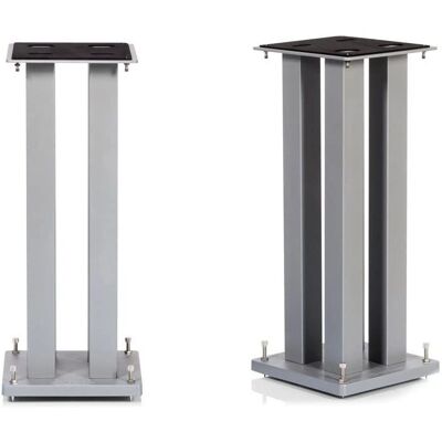 Norstone Stylum Square - Support pour enceintes - 30kg max - Publicité Norstone Stylum Square - Support pour enceintes - 30kg max - Publicité