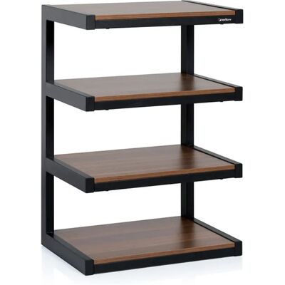 Norstone ESSE HiFi Rack - Schwarz - 4 Ablagen - HiFi Möbel Norstone ESSE HiFi Rack - Schwarz - 4 Ablagen - HiFi Möbel