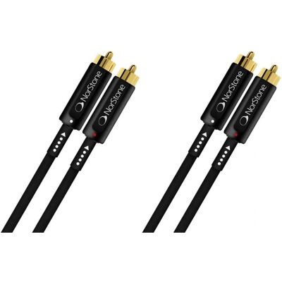 Norstone Arran RCA Stereo Kabel - 150cm - Audiokabel Norstone Arran RCA Stereo Kabel - 150cm - Audiokabel