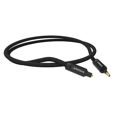 Norstone ARRAN Mini-Jack Optique - Câble Toslink 0,75 m - Publicité Norstone ARRAN Mini-Jack Optique - Câble Toslink 0,75 m - Publicité