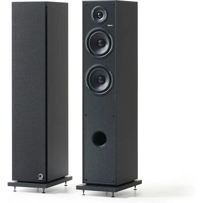 Elipson Horus 11F Bois Clair Noir - Enceinte - Publicité Elipson Horus 11F Bois Clair Noir - Enceinte - Publicité